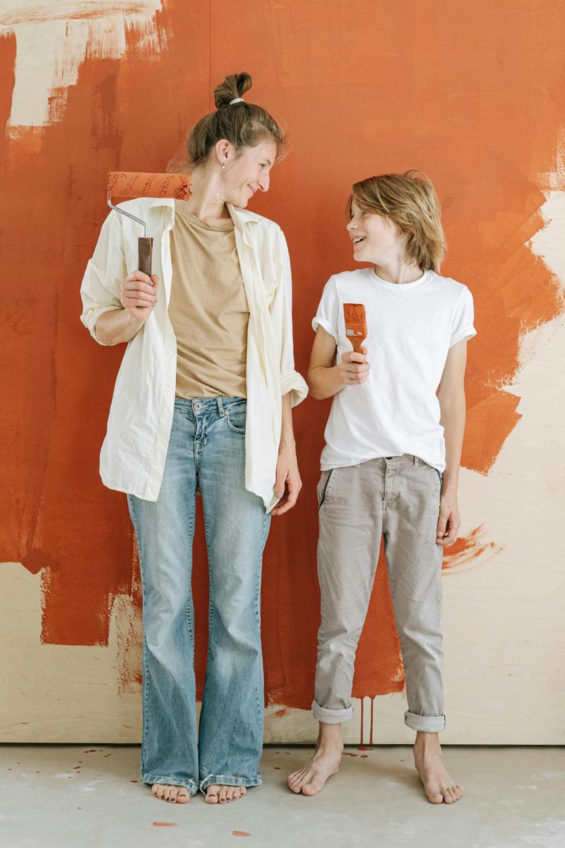 Colored walls