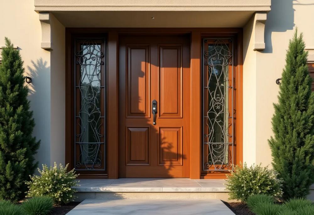 elegant front door