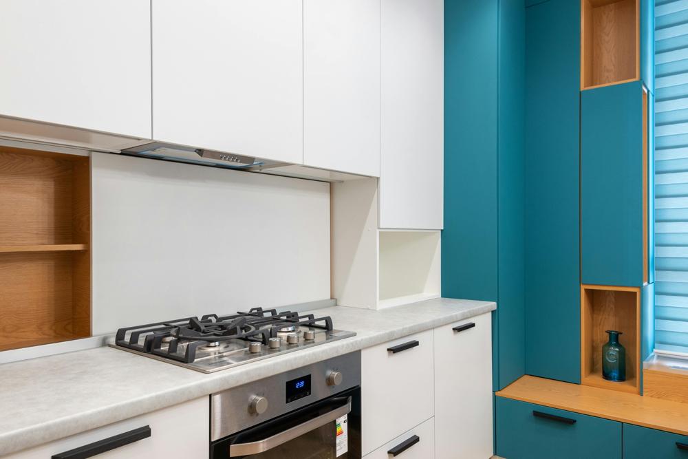 modern gas cooktop