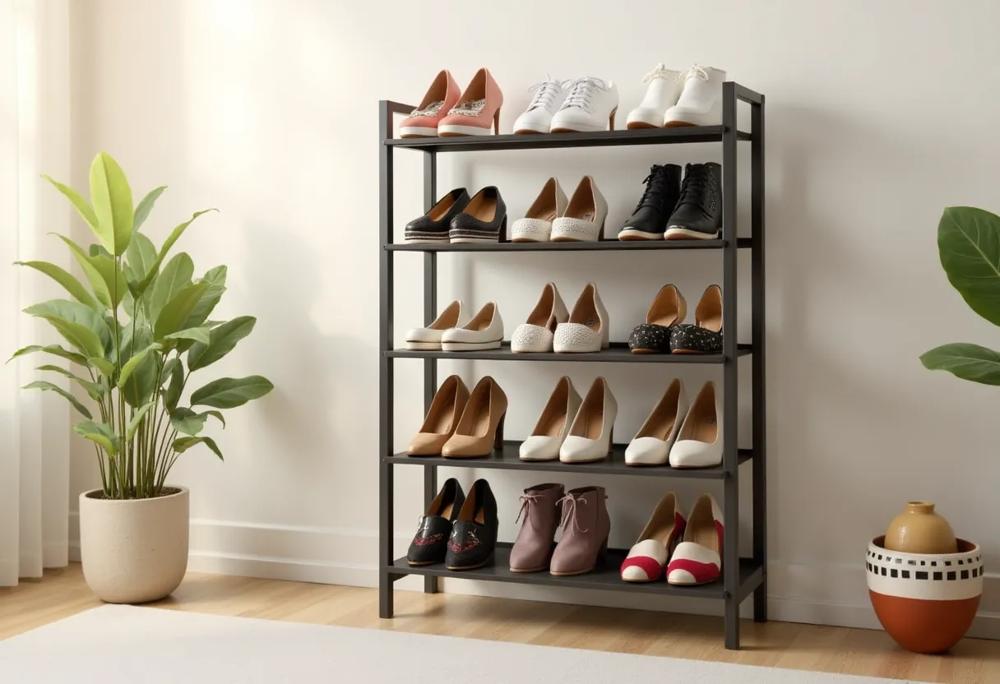 stylish shoe rack