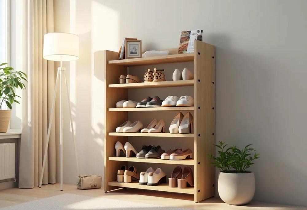 stylish shoe rack